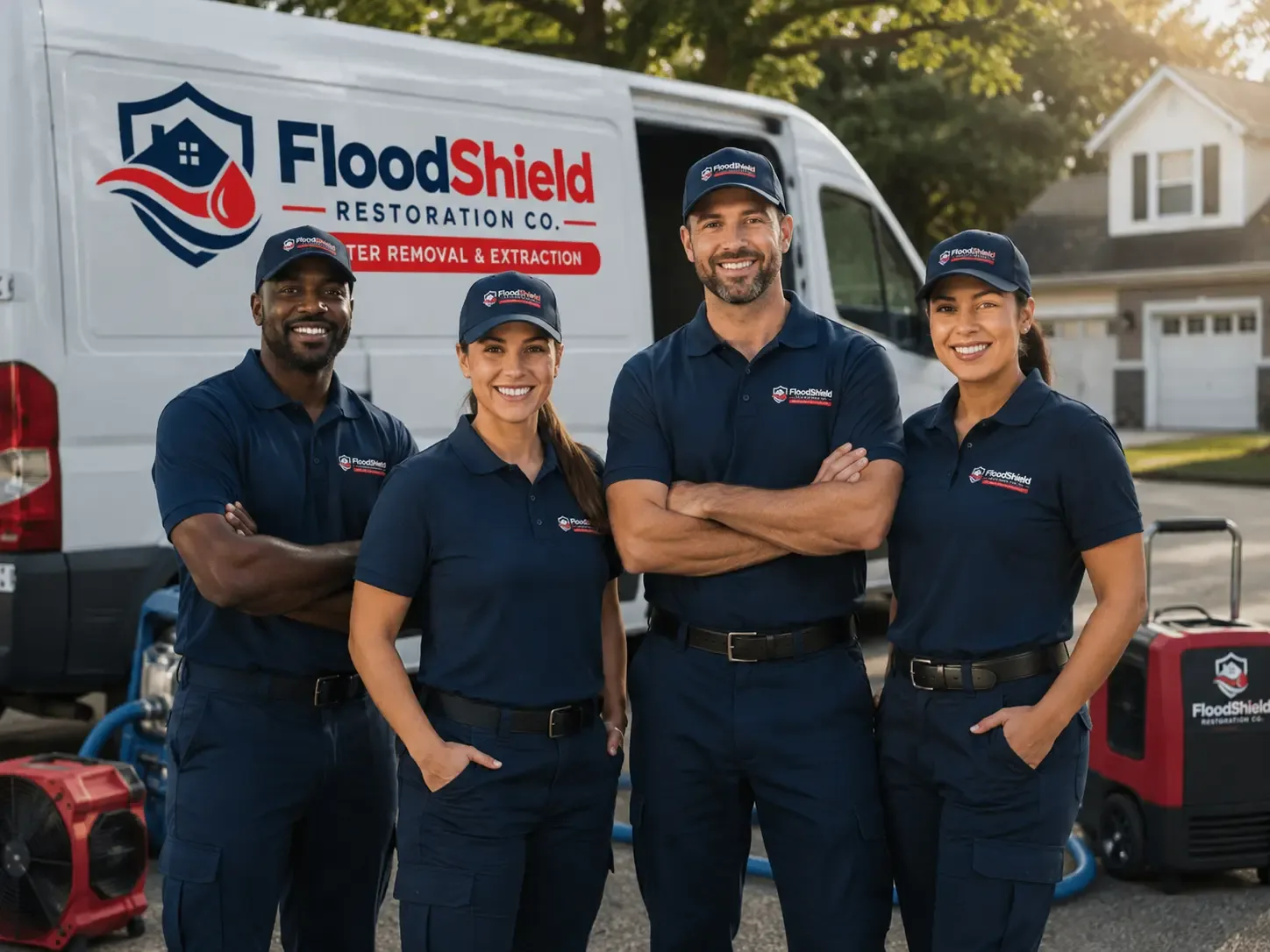 Flood Damage Restoration company in Crystal Spring, PA